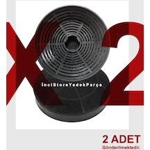 Ankastre Davlumbaz Aspiratör Adt 606-2 S 60 Cm T Tipinkarbon Filtre 165732003