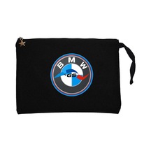 Bmw Gs Logo Siyah Clutch Astarlı Cüzdan / El Çantası