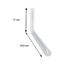 Ennalbur Raf Altı 5X6 Mm Beyaz