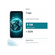 Togo Esım İnternet Paketi Günlük 5 Gb 1 Gün
