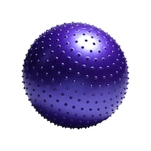 Miyang Dikenli Yoga Pilates Aeorobik Jimnastik Topu 65 CM Mor