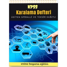 Spiralli Karalama Defteri – Kpss Teksir Kağıtlı