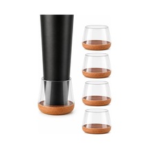 Yuvarlak Silikon Keçeli Sandalye Ve Masa Ayağı Pabucu 4'lü Set Medium " 3,8-4,1 Cm " Altın