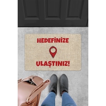 Evaşk Kapı Önü Paspası Vinil Kaymaz Tabanlı 45 X 70 Evaşkdm12108
