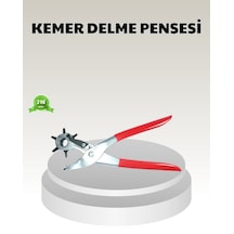 6 Başlıklı Kemer Delme Pense Paslanmaz Çelik Çok Amaçlı Mh-hs4697-0599