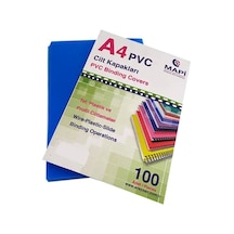 Mapi Pvc Cilt Kapağı A4 Mavi - 20 Adet