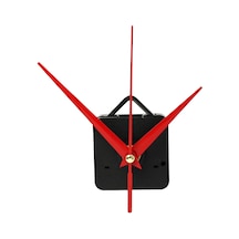 Suntek Uzun El Kuvars Duvar Saati Mili Hareketi Kırmızı Kırmızı Çok Renkli