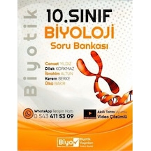 2026 10. Sınıf Biyoloji Biyotik Soru Bankası / Kolektif / Biyotik Yayınları