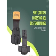 Tırpan Taşıma Askısı Bel Destekli , Sırtlık, Sırt Çantası Fermuarlı