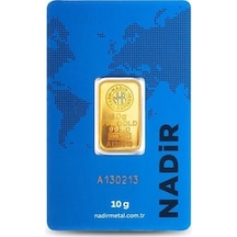Agakulche Nadir 24 Ayar Külçe Altın 10 G