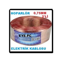 Kamyon Minibüs Araba Motosiklet Ses Hoparlör Kablosu 0.75mm 100 M