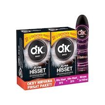 Ultra Hisset 40'lı Prezervatif & Nirvana Uyarıcı Jel 100 Ml Set