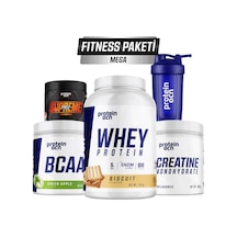 Proteinocean Fıtness Paketi Mega - Bisküvi Yeşil Elma