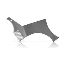 Yifomall "paslanmaz Çelik Sakal Şekillendirici Şablon - Tıraş Makinesi Ve Trimmer İle Mükemmel Hatlar İçin"