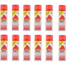 Golf Çakmak Gazı 270 Ml 1x12 12 Adet Çok Renkli