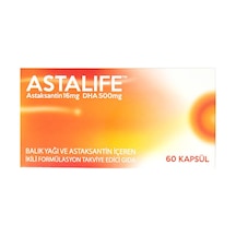 Astalife Astaksantin 16 Mg Dha 500 Mg 60 Kapsül