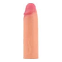 Lilitu Shop Nature Extender 4.5 Cm Dolgulu Premium Ten Rengi Silikon Penis Kı