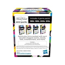 Hasbro Gaming Trivial Pursuit Mini Paketler Çoklu Paket, Yetişkinler Ve Gençler İçin Eğlenceli Trivia Soruları 16+, İçerir 4 Yıllar İçeren 4 Oyun