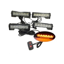 Space Çakar Lamba Power Ledli 4'lü Kırmızı-beyaz/mavi-beyaz 12v/ Lapa194