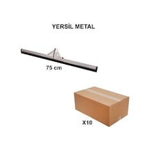 Yersil Metal 75 Cm - 10 Adet Set, Yüksek Kalite