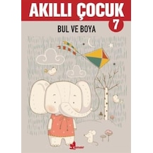 Akıllı Çocuk 7-Bul ve Boya- Çınar Yayınları