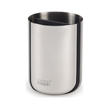 Joseph Joseph Easystore Luxe Diş Fırçalık Caddy Çelik Gümüş
