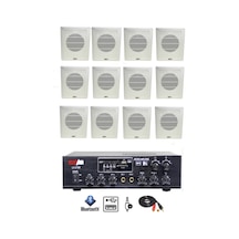 Lastvoice Eko Paket-6 Anfi ve Duvar Tipi Hoparlör Ses Sistemi Pak