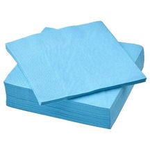 Kağıt Peçete IKEA Deniz Mavisi Renk MeridyenDukkan 40x40 cm 50 Li