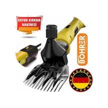 Böhrer Hb0257t Alman B-4200w Germany Designe Yellow Koyun Keçi Kırpma Kırkma Makinesi,bakır Sargılı,beiyuan Bıçak