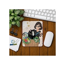 Sepette Kediler Baskılı Oyuncu Mousepad 0272