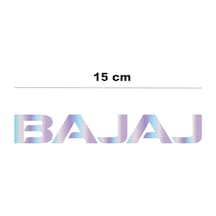 Hologram 15cm Bajaj Sticker Etiket Modeli