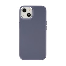 Apple Uyumlu  iPhone 14 Plus Kılıf Asya Deri Silikon - Mor 0.2M-Çok Renkli