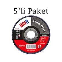 Brio Flap Disk 180xp60 Zr 5'li Paket