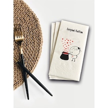 Sevgimi Kattım Sunum Peçetesi 100 Adet