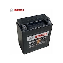 Bosch 12v 14 Ah Motosiklet Aküsü Agm 230 A En 150 87 161 Fa 124 Ytx16-bs Btx16-bs Ters