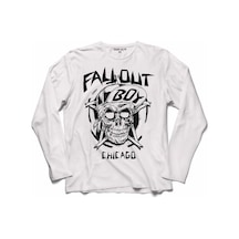Fall Out Boy Logo Chıcago Uzun Kollu Tişört (518428438)