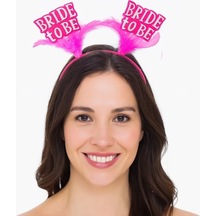 Magicool Pembe Renkli Bride To Be Parti Tacı Bekarlığa Veda Gecesi İçin Standart