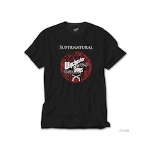 Supernatural Wincester Siyah Tişört