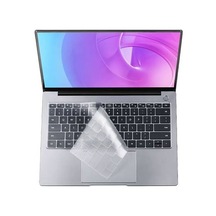 Lexroo Apple Macbook 13' Pro Touch Bar A1706 Klavye Koruyucu Transparan Buzlu Silikon Ped - Renksiz