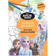 Disney Karlar Ülkesi Renkler Çıldırdı! Çıkartmalı Boyama Partisi- Doğan Çocuk