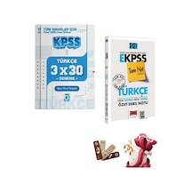 2026 E-kpss Tam Not Serisi Türkçe Konu Soru Özet Ders Notu Ve Den