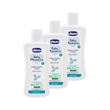 Chicco Baby Moments Doğal Saç Ve Vücut Şampuanı 200 ml x 3 Adet