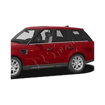 Range Rover Sport Uyumlu Krom Cam Çıtası 6 Parça Paslanmaz Çelik