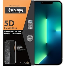 Blogy Apple Uyumlu   iPhone 13 Pro Max İle Flexi 5d Ekran Koruyucu