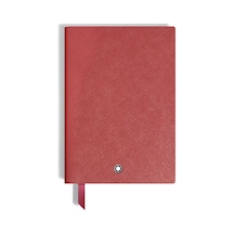 Montblanc Saffiano Deri Kırmızı Orta Boy Defter 134764