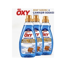 Sıvı Çamaşır Deterjanı Arap Sabunu+soda Katkılı Beyazlar İçin 3lü 1480ml
