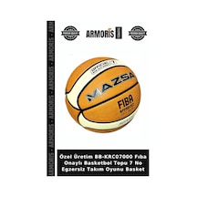 Özel Üretim Bb-krc07000 Fıba Onaylı Basketbol Topu 7 No Egzersiz Takım Oyunu Basket