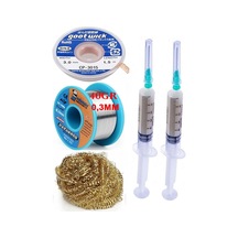 Mechanic /lehim Teli 40gr 0,3mm Lehim Toplama Cp-3015 Emme Teli 3,0mm Havya Ucu Temizleme Teli Set St06