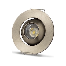1 Adet Noas Yl94 0103 Satin Kasa 1w Led Spot Mavi Işık