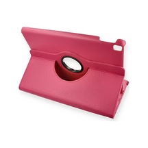 Newface Apple iPad Uyumlu 10.2 7.nesil Kılıf 360 Tablet Deri Kılıf - Pembe